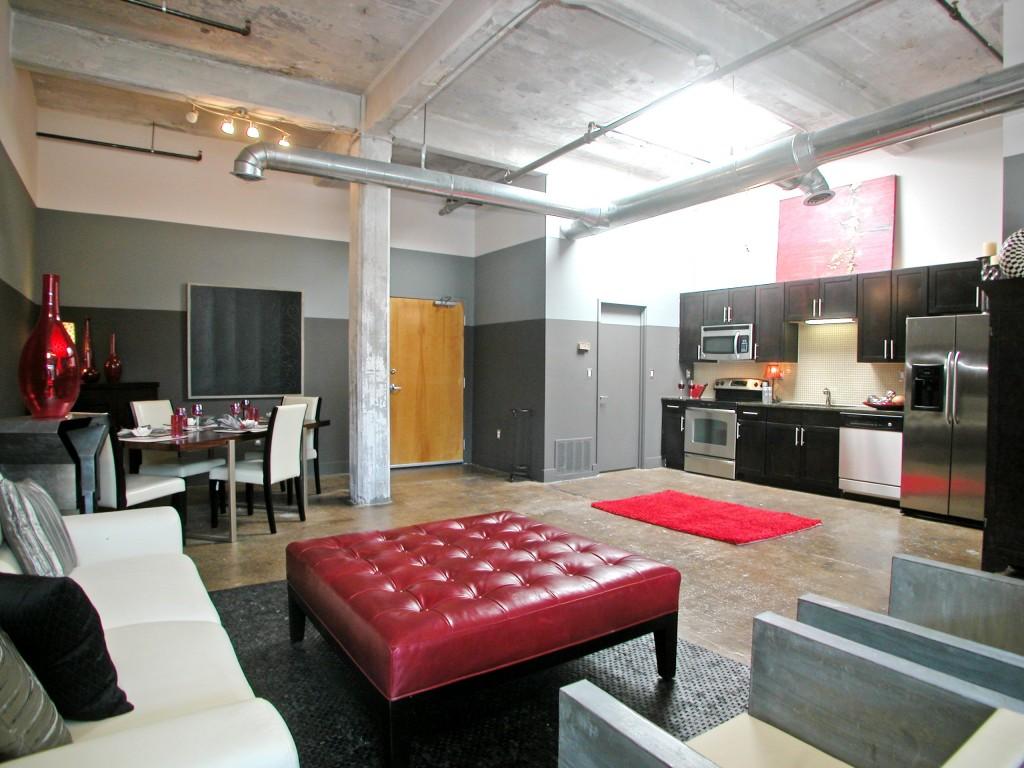 Loft decorado