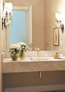 decoração de lavabo