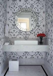 decoração de lavabo
