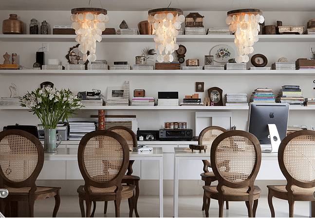 Decorar com palhinha