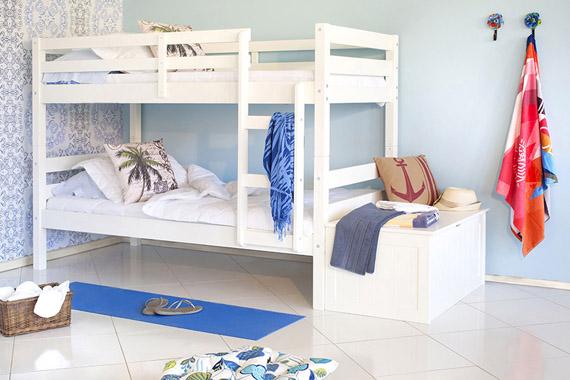 quarto para duas pessoas para casa de praia