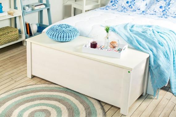 Baú aos pés da cama