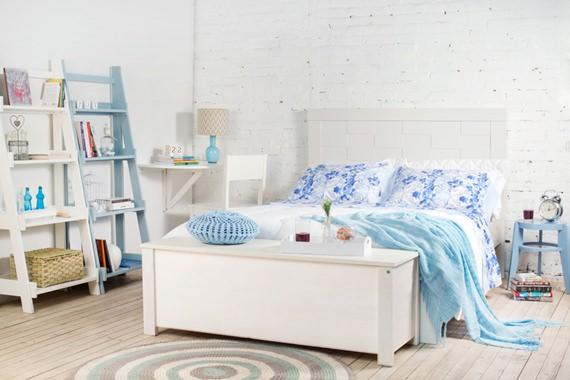 Quarto de casal com home office